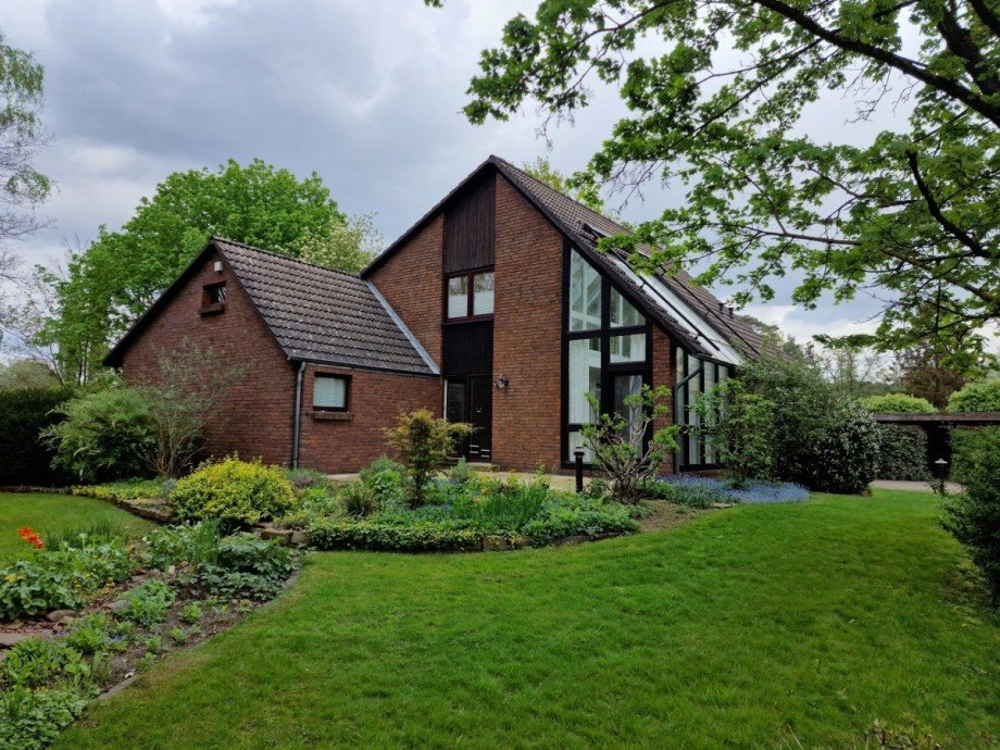Terrassenansicht Einfamilienhaus Gifhorn