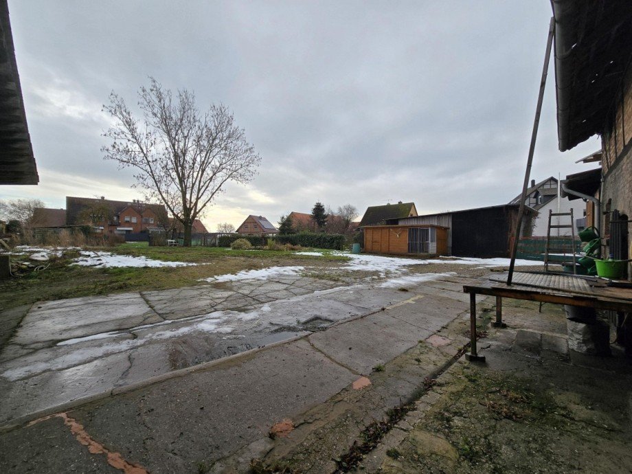 Anlage R�ckseite Bauernhaus Calberlah