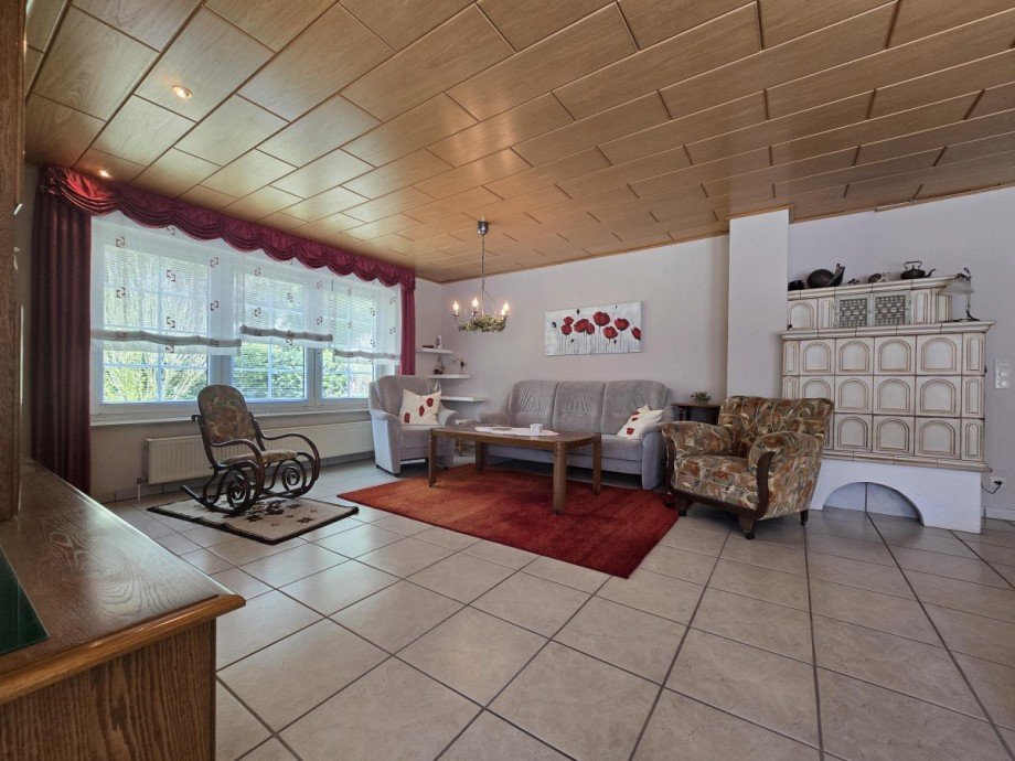 Wohnbereich WE1 Bungalow Sassenburg