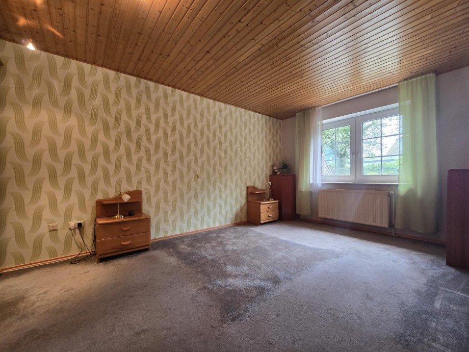 Schlafzimmer WE1 Bungalow Sassenburg