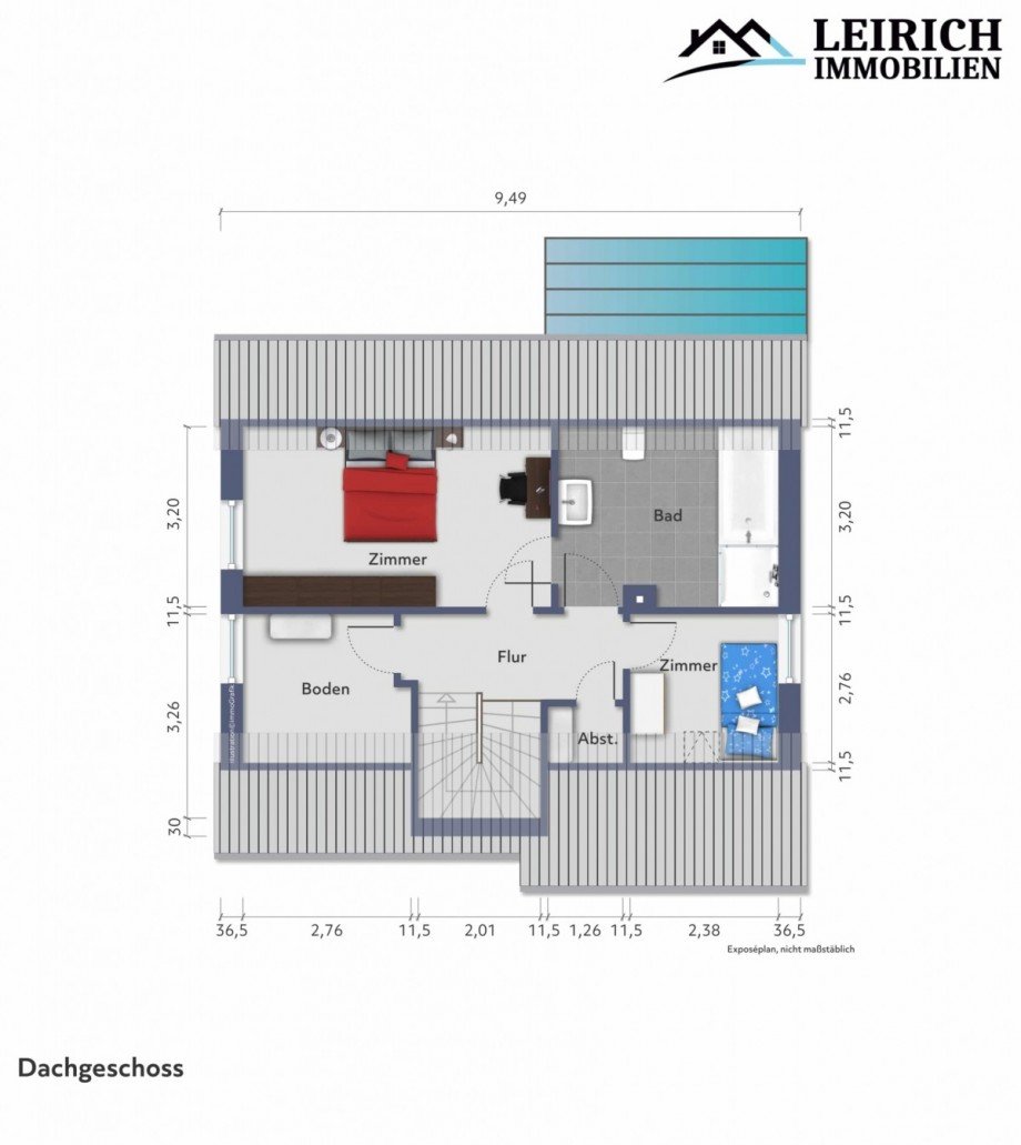 Dachgeschoss Einfamilienhaus Gifhorn