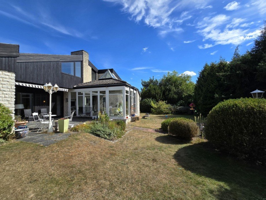 Gartenansicht I Einfamilienhaus Meine