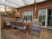 Terrasse Reserviert - Noch Erbbaurecht: Sch�ne DHH mit Pool in ruhiger Lage von R�tgesb�ttel