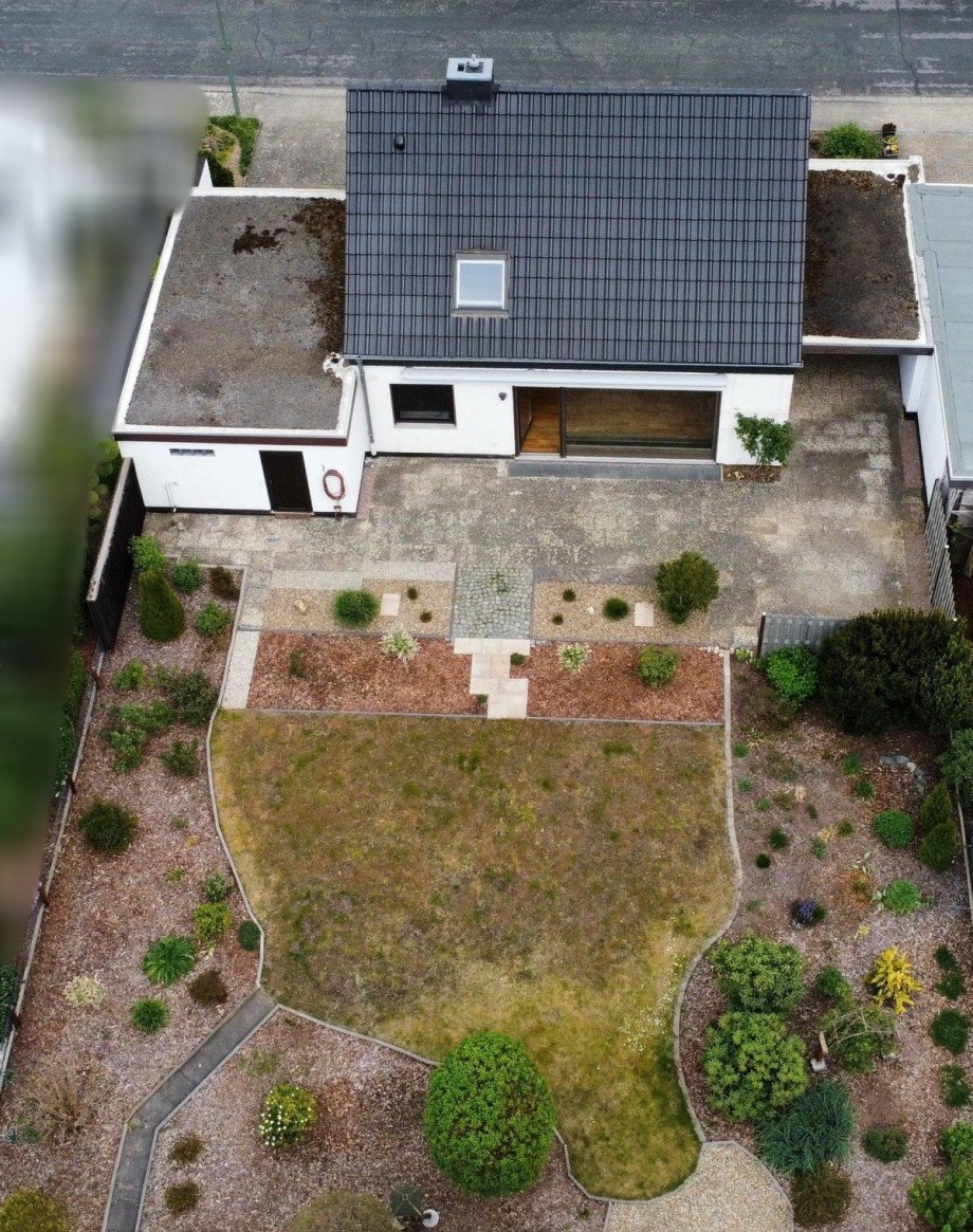 Luftbild Grundst�ck Einfamilienhaus Gifhorn